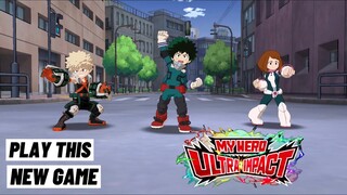New RPG Gacha Game! My Hero Ultra Impact Gameplay Android iOS