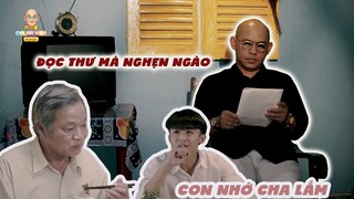 Color Man nghẹn ngào khi đọc bức thư của con trai viết về người cha già đã mất!