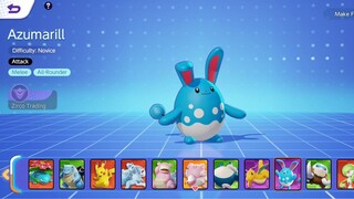 Pokemon UNITE: Azumarill (All-Rounder) Gameplay