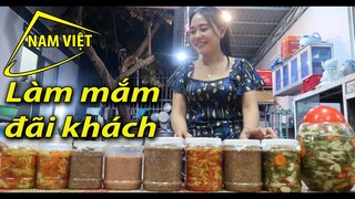 Làm mắm chuẩn bị đám giỗ - Nam Việt 250