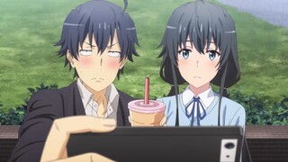 Hachiman Yukino sangat manis padaku