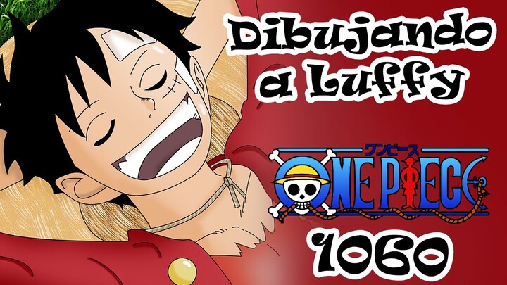 Dibujando a Luffy - Capítulo 1060 One Piece [Vectorizando]