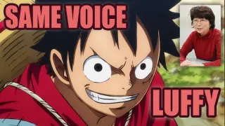 Same Anime Character Voice Actress with One Piece's Monkey D Luffy
