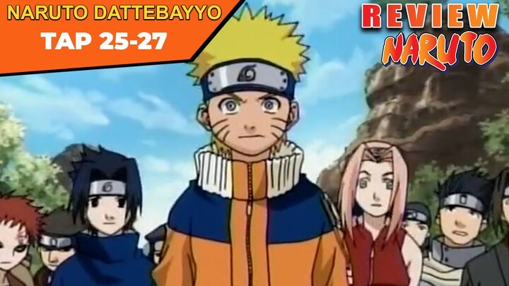 Review Naruto Ninja Tập Sự 🦊 Tóm Tắt Naruto Phần 1🦊 Naruto Kid 25,26,27