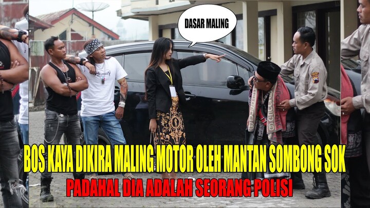 BOS KAYA DIKIRA MALING MOTOR OLEH MANTAN SOK. PADAHAL DIA ADALAH SEORANG POLISI