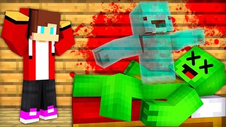 Mikey turned into a GHOST in Minecraft (Maizen Mazien Mizen)