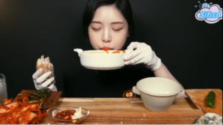 Nguyên cục thịt luộc, hào và kim chi phần 7 #anngonmoingay