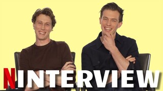 MUNICH: THE EDGE OF WAR Interview With George MacKay & Jannis Niewöhner | Behind The Scenes Talk