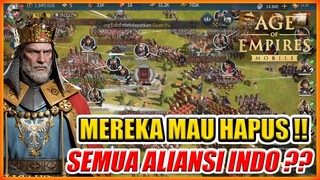 MEREKA MAU HAPUS SEMUA ALIANSI INDO AGE OF EMPIRES MOBILE ??