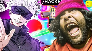 BUUR IS CRAZY!! ROBLOX Blade Ball Funny Moments (MEMES) Reaction!