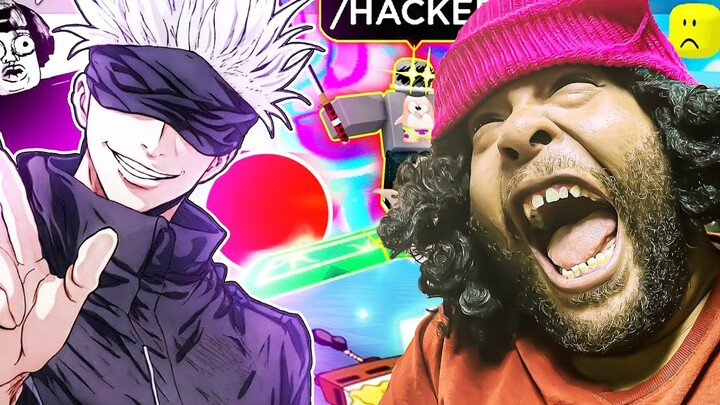 BUUR IS CRAZY!! ROBLOX Blade Ball Funny Moments (MEMES) Reaction!