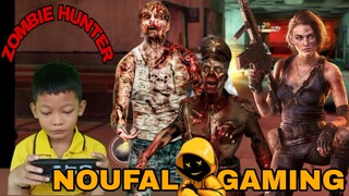 main game zombie hunter. menyelamatkan manusia di rumah sakit