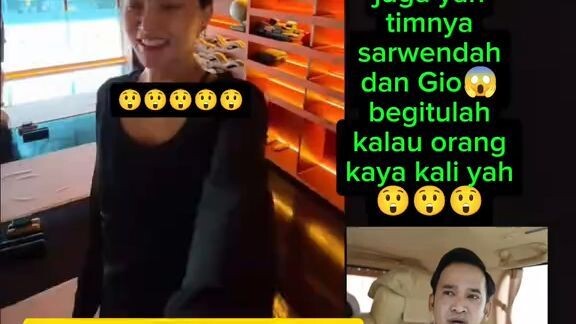 sargio ketika ajak tim untuk berolahraga#sarwendah