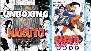 UNBOXING KOMIK NARUTO Volume 22 asmr