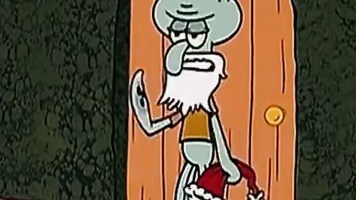 Squidward is just annoyed with him, not that he hates him.