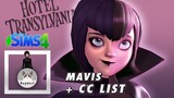 SIMS 4 | CAS | Mavis from Hotel Transylvania!! 🦇 Satisfying CC build + CC links
