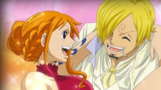 Sanji and Nami-san’s daily life, every bag he grows is in the shape of Nami!