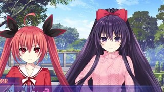 "Mọi thứ chỉ là một giấc mơ" Date A Live PS4 Ren Dystopia dòng kết thúc có thật kết thúc clip tiếp t