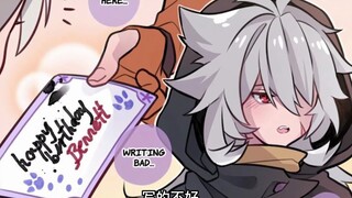 【原神/班尼特生日】小雷泽跑到稻妻来给班尼庆生