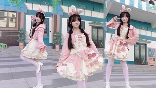 حلقة حب حلوة جدًا مع ساقين مفرودتين تمامًا ^o^