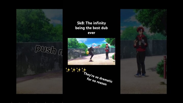 Dub being hilarious #anime #shorts #youtube #sk8 #sk8theinfinity #sk8theinfinityedit #edit