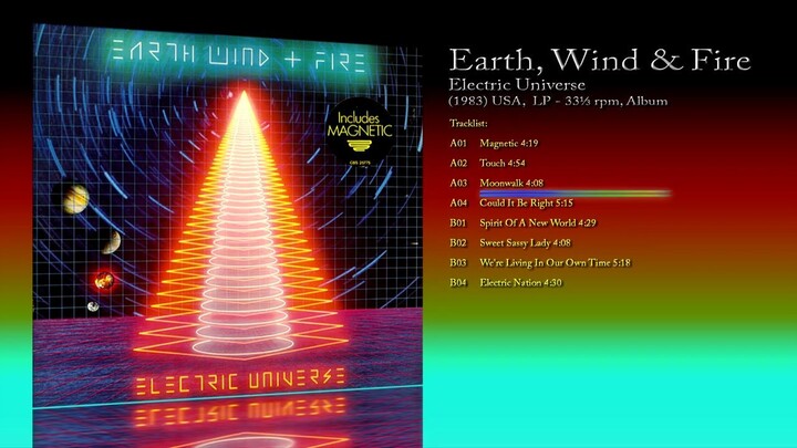 Earth, Wind & Fire (1983) Electric Universe [LP - 33⅓ RPM - Album]