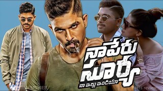 Naa Peru Surya Naa Illu India (Hindi Dubbed) | Full Movie | Allu Arjun | Action | Patriotic Drama