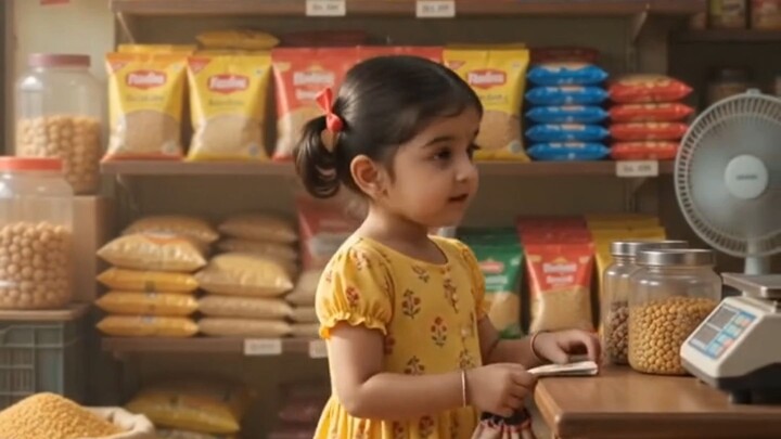 चीनी लेने आई छोटी बच्ची और दुकान पर हुआ मजेदार कांड 😂🤣आगे जो हुआ देखकर हंसी नहीं रुकेगी! 😍#comedy