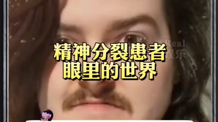 The world through the eyes of a schizophrenic