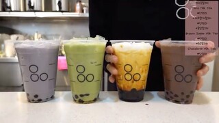 Cafe Vlog | Taro milk tea - Brown sugar milk tea #cafevlog