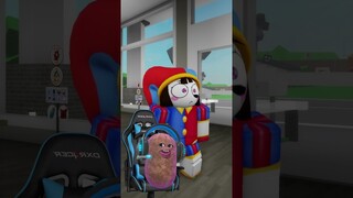 KETIKA ATUN PRANK MOMON DENGAN MENJADI POMNI THE DIGITAL CIRCUS !! #shorts #short