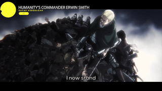 HUMANITY'S COMMANDER ERWIN SMITH❗💥