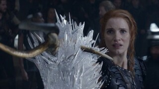 The girl has the power of ice to freeze everything. It turns out that she is the descendant of the S