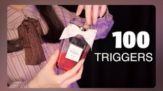 ASMR 100 TRIGGERS IN 3 MINUTES - coromo sara asmr