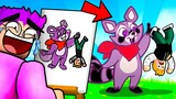 GUESS MY DRAWING Picture Game CHALLENGE In ROBLOX DOODLE TRANSFORM!? (INDIGO PARK ALL CHARACTERS!)