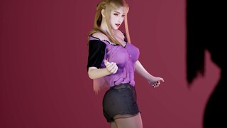 Quần short lụa đen VAM MMD-PLAY-Asuna