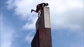 楼顶一个李连杰