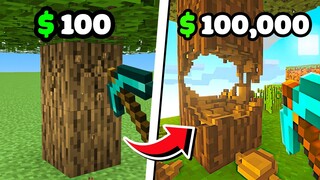 Minecraft nhưng Tôi Mua Được Siêu Chân Thật