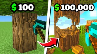 Minecraft nhưng Tôi Mua Được Siêu Chân Thật