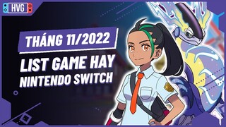 Top Game Nintendo Switch Cực Hay Sẽ Phát Hành Tháng 11/2022