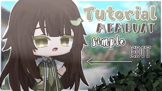 🦖 — Tutorial Membuat Simple Edit || ibisPaint X Tutorial || Gacha Tutorial || By Oliviaa Ofcx