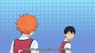 The only one that kageyama acknowledge  | Haikyuu