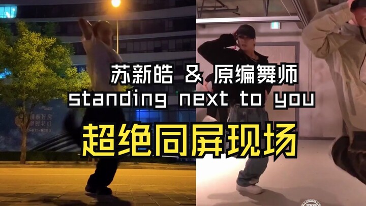 【SNTY同屏】再一次被苏新皓的绝美卡点震撼 (J HO&HOWL编舞版)