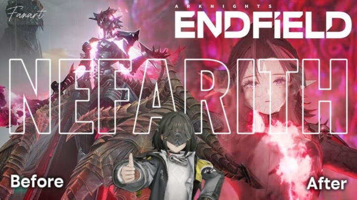 Waduh⁉️Awalnya So KERAS🥵Tapi Endingnya TEW4S😭 [Nefarith fanart]💗Arknights:Endfield✨