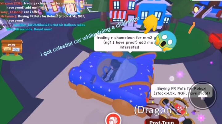 i got celestial car in small gift