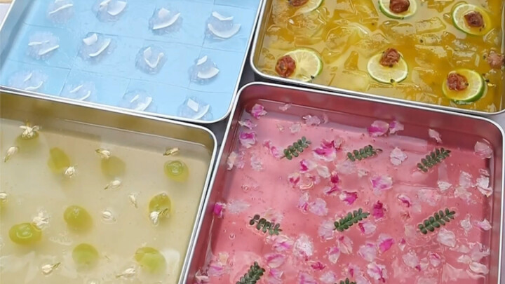 Mọi người đều bảo món thạch đá nổi tiếng trên mạng trước đây của mình nhạt nhẽo, nên hôm nay mình sẽ