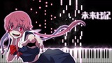 INSANE Mirai Nikki OP Kuusou Mesorogiwi (Piano Version)