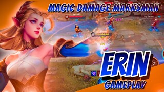 Erin Gameplay | Magic Damage Marksman | Very Strong Hero | Honor of Kings | HoK