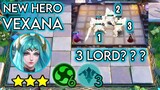 Magic Chess: New Hero VEXANA Summon 3 LORD? With 6 Elementalist and 3 Necrokeep