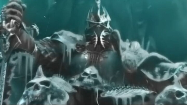 ⚔️Arthas turning into the Lichking🧊 with this sound "Chains"⛓️🔥